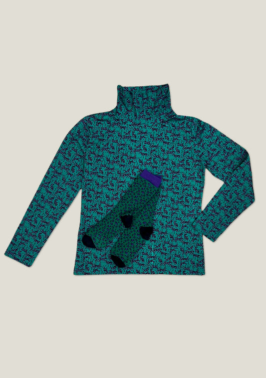 CHAUSSETTES CHOCE LEO VERT