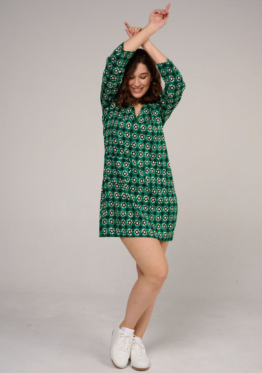 ROBE ROUGI TWIG VERT