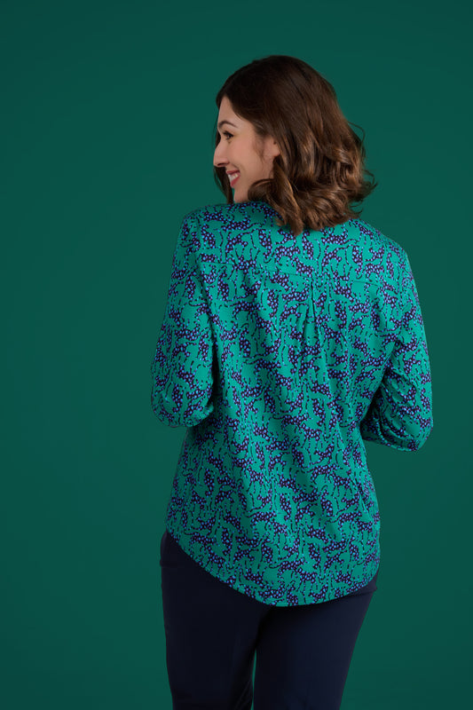 CHEMISE CENTI LEO VERT