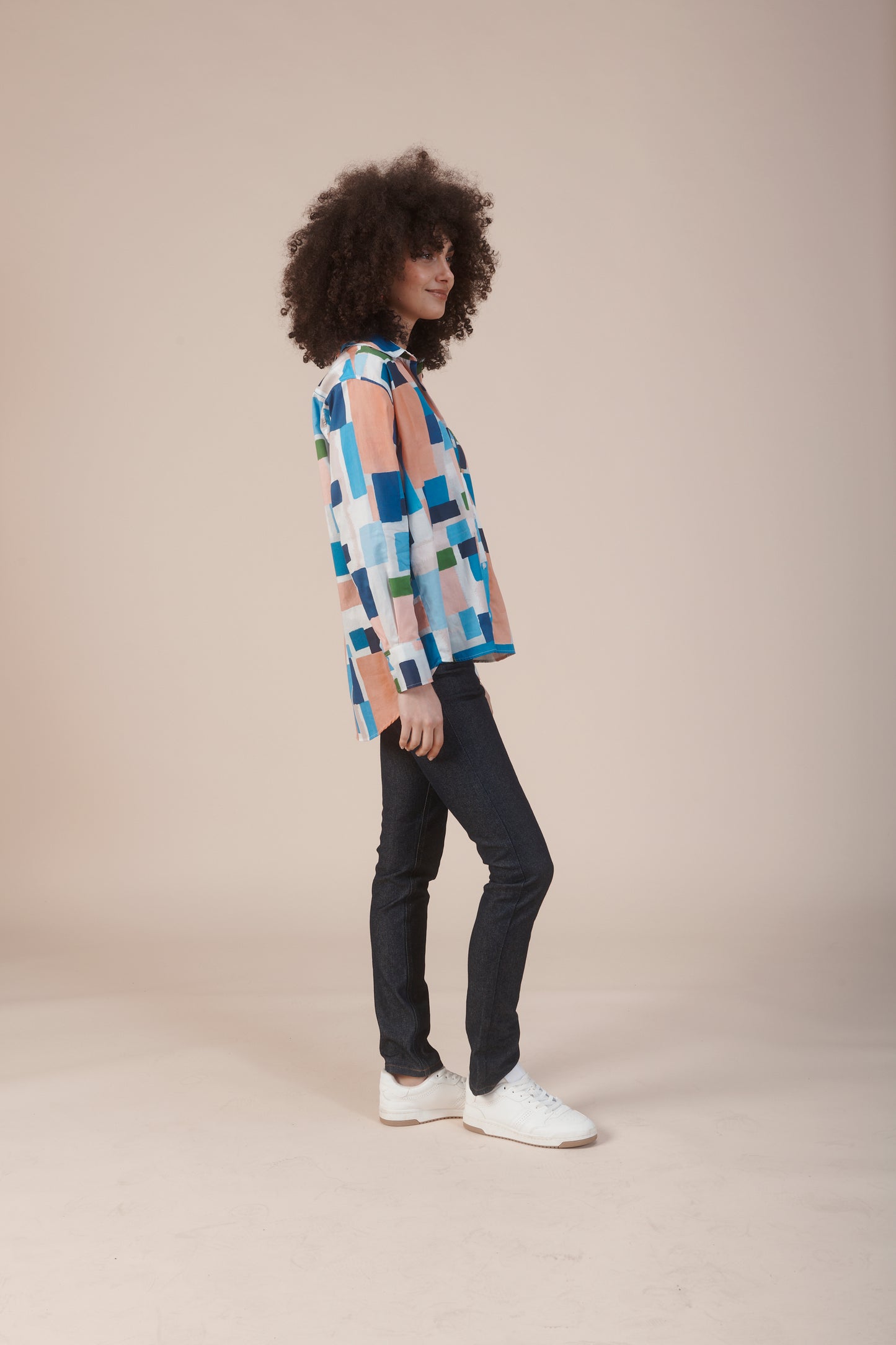 CHEMISE CLEO JOSEPHINE MULTICOLORE