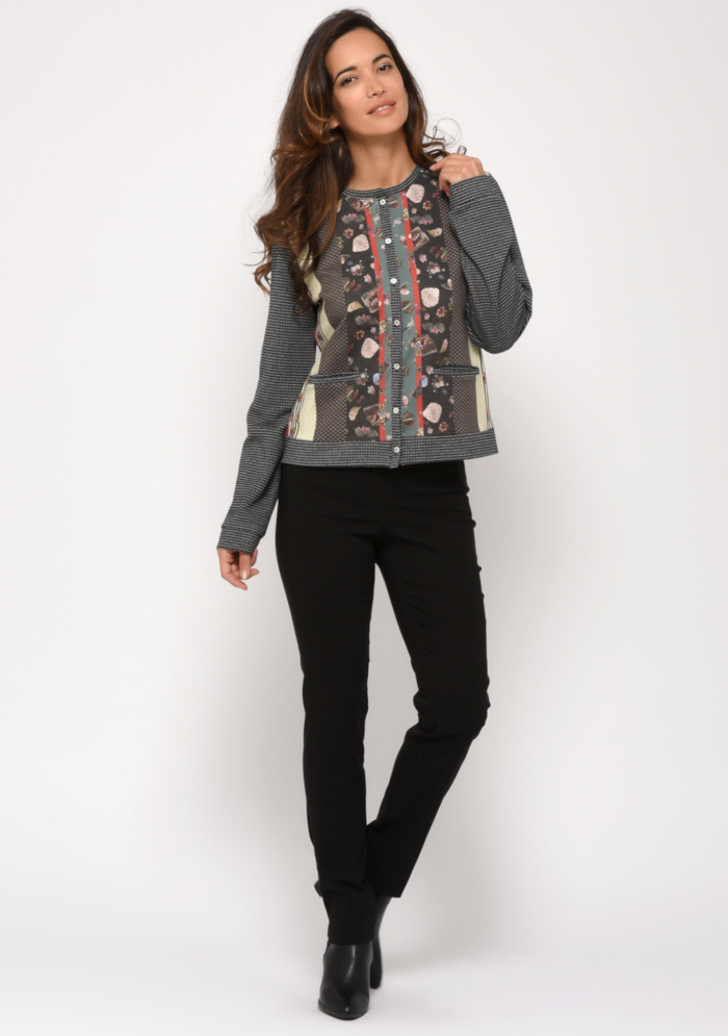 PANTALON NOIR UNI
