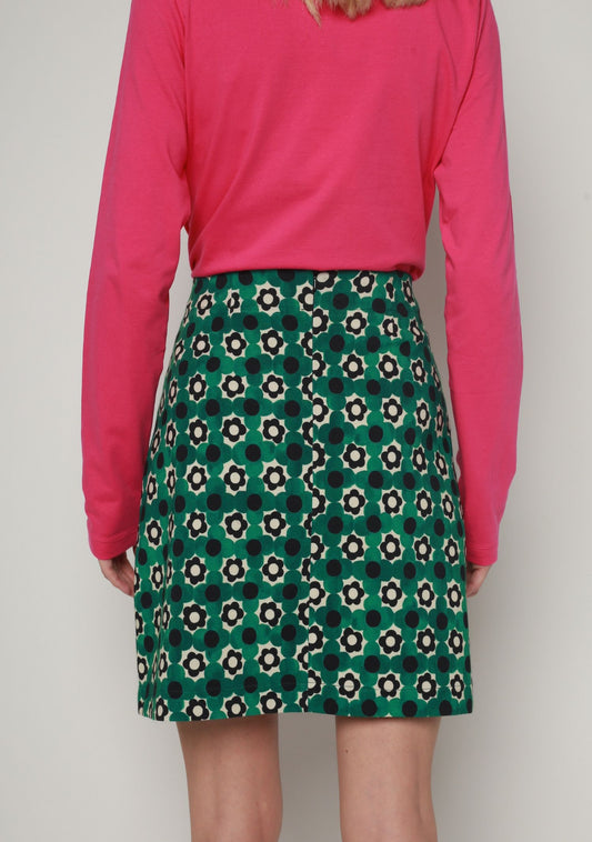 JUPE JESFU TWIG VERT