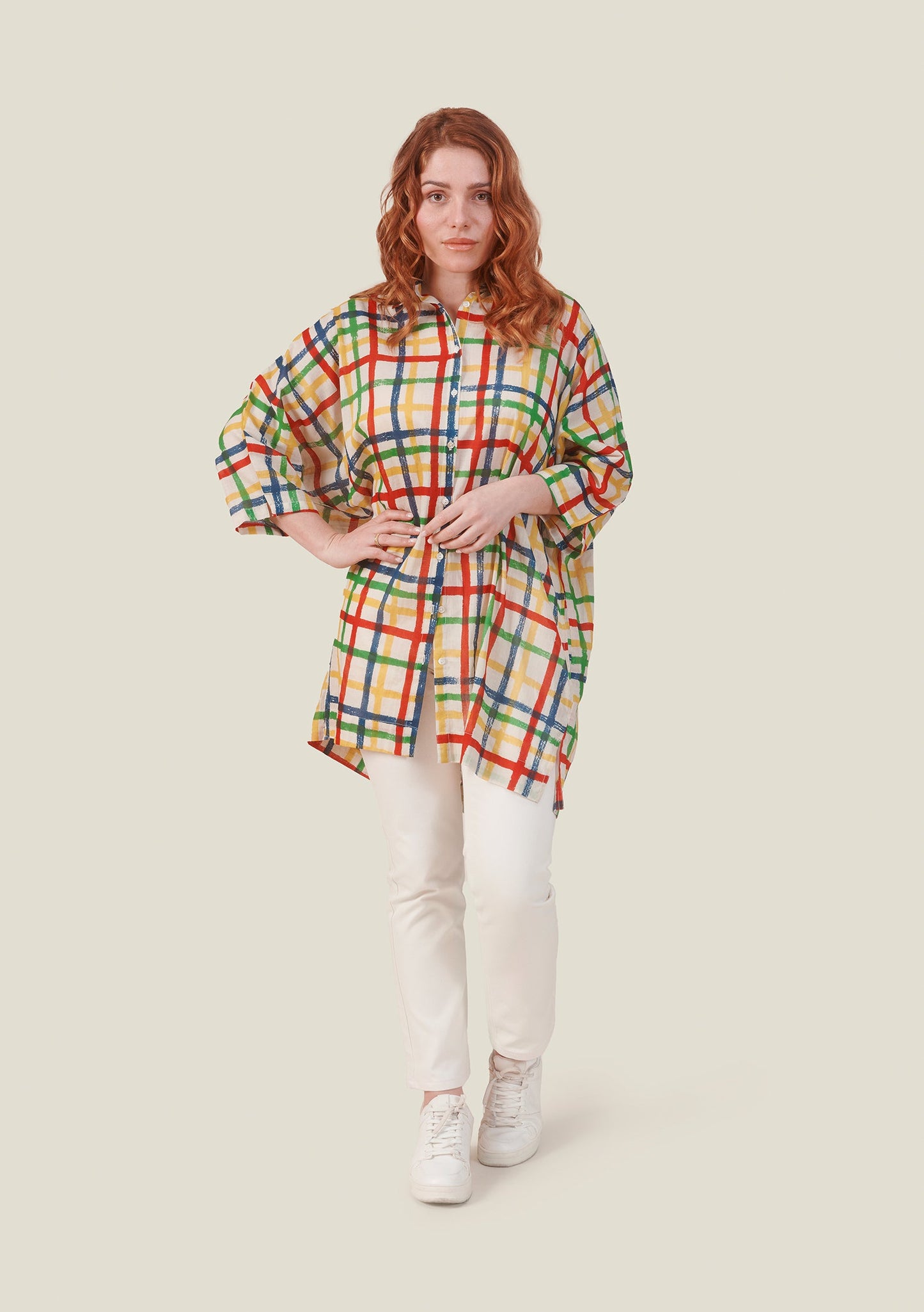 ROBE REMI VICHY MULTICOLORE