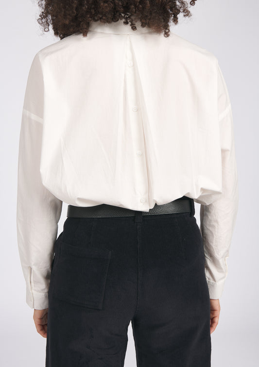 CHEMISE CHATELAINE BLANCHE UNI