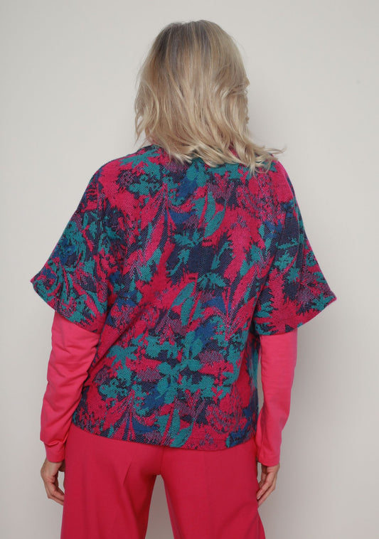 PULL SOUBI FLUORESCENT ROSE