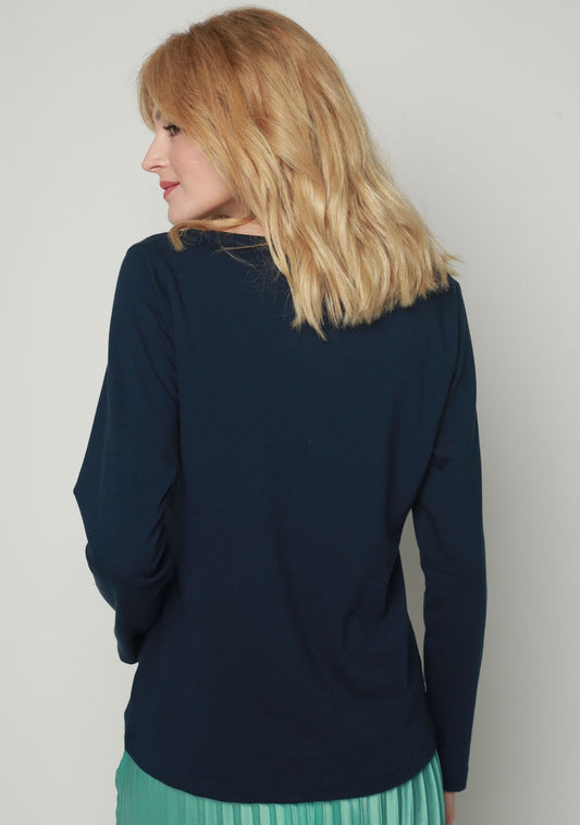 TEE SHIRT TECOV UNI MARINE