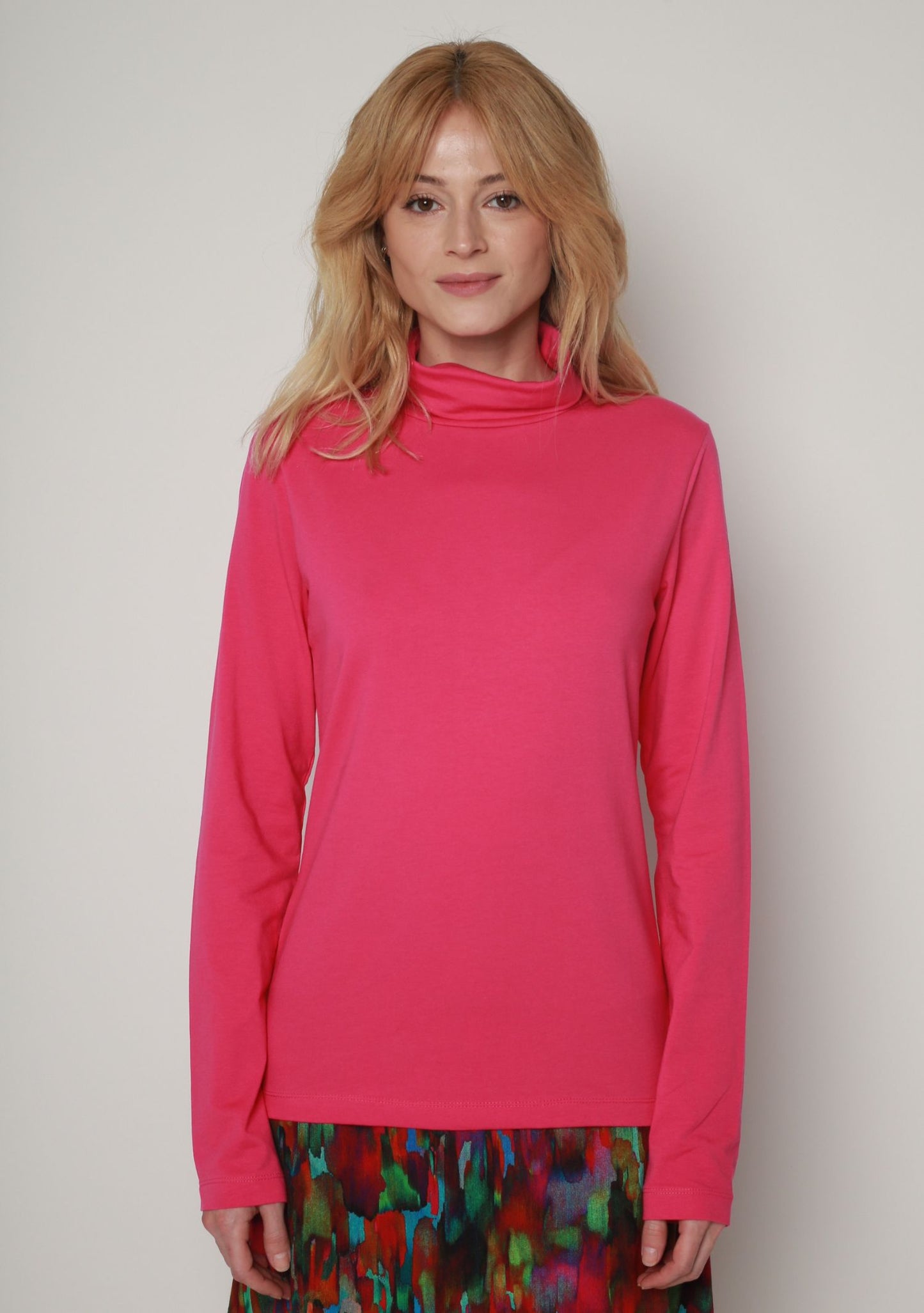 SOUS PULL TECRO UNI FUCHSIA