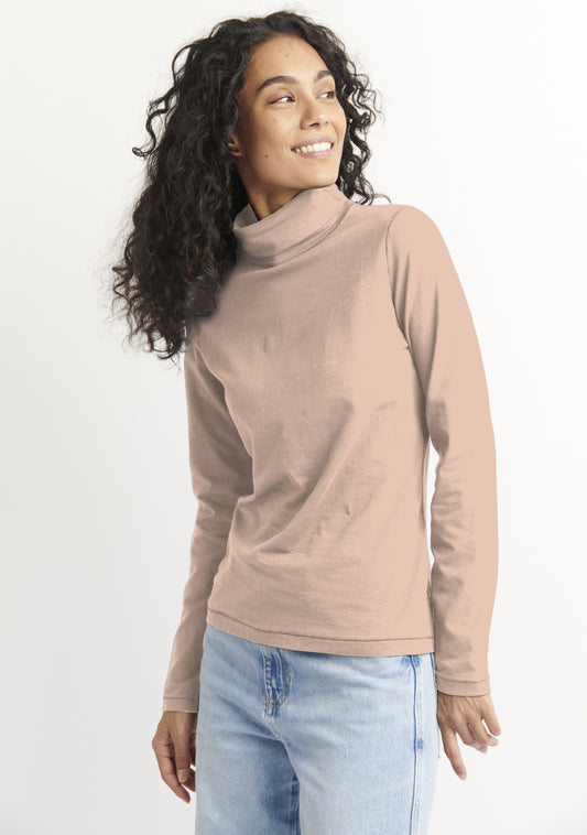 SOUS PULL TECRO UNI ROSE