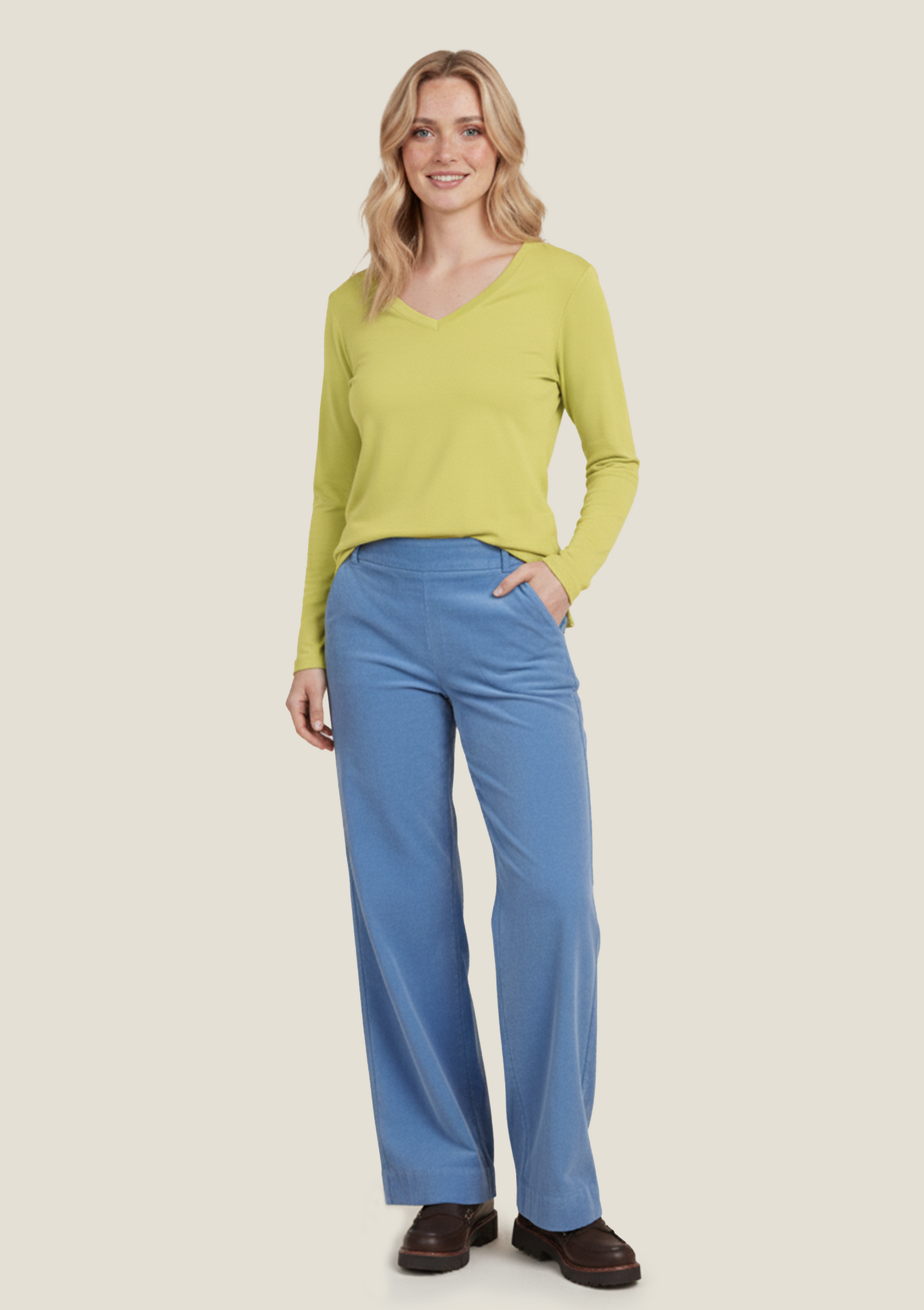 TEE-SHIRT TERANI UNI JAUNE