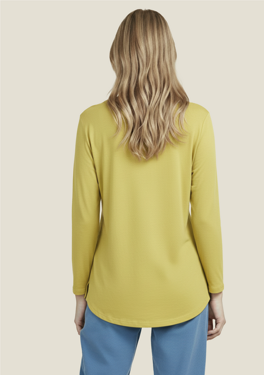 TEE-SHIRT TERANI UNI JAUNE