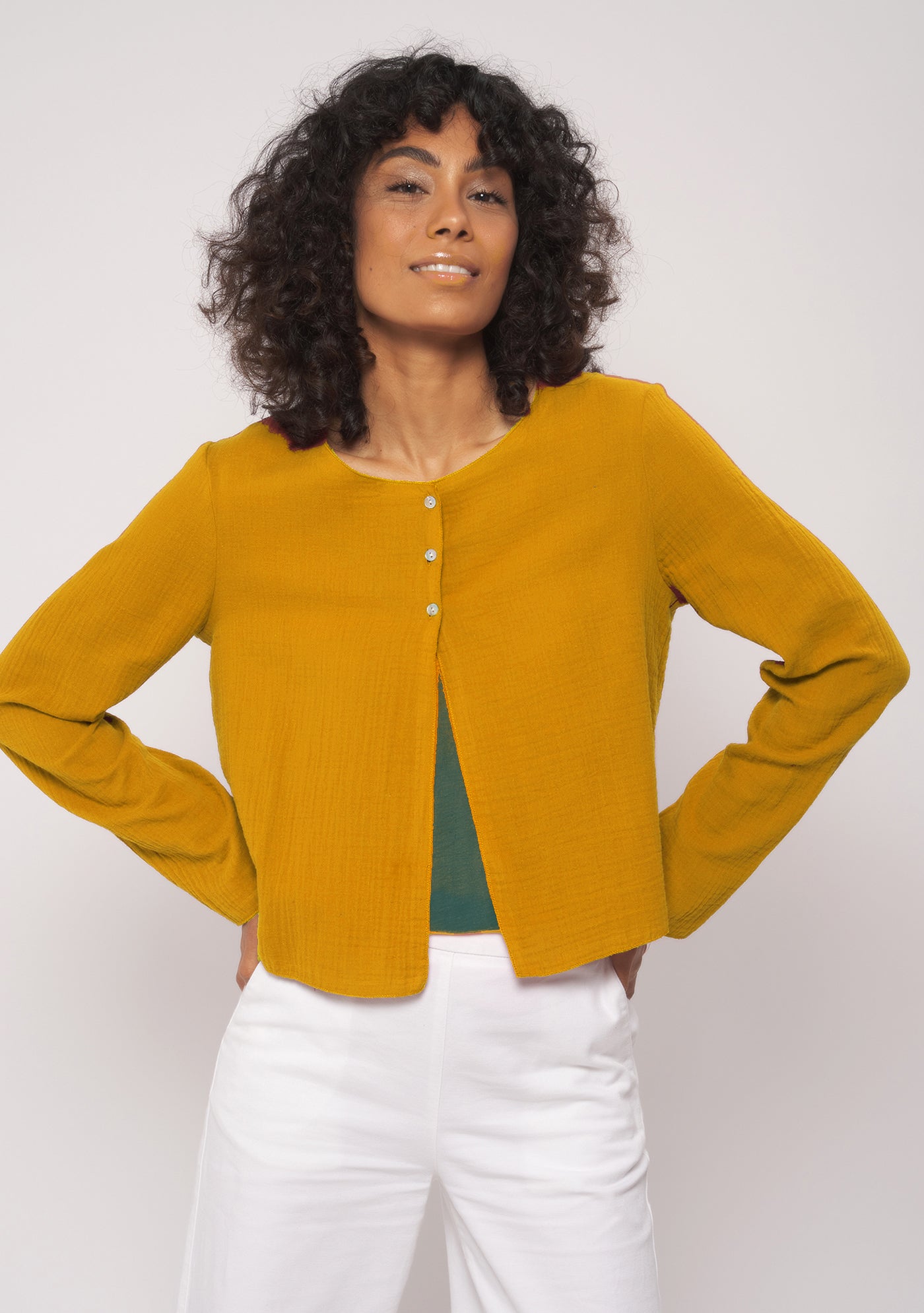 GILET TESTI UNI JAUNE