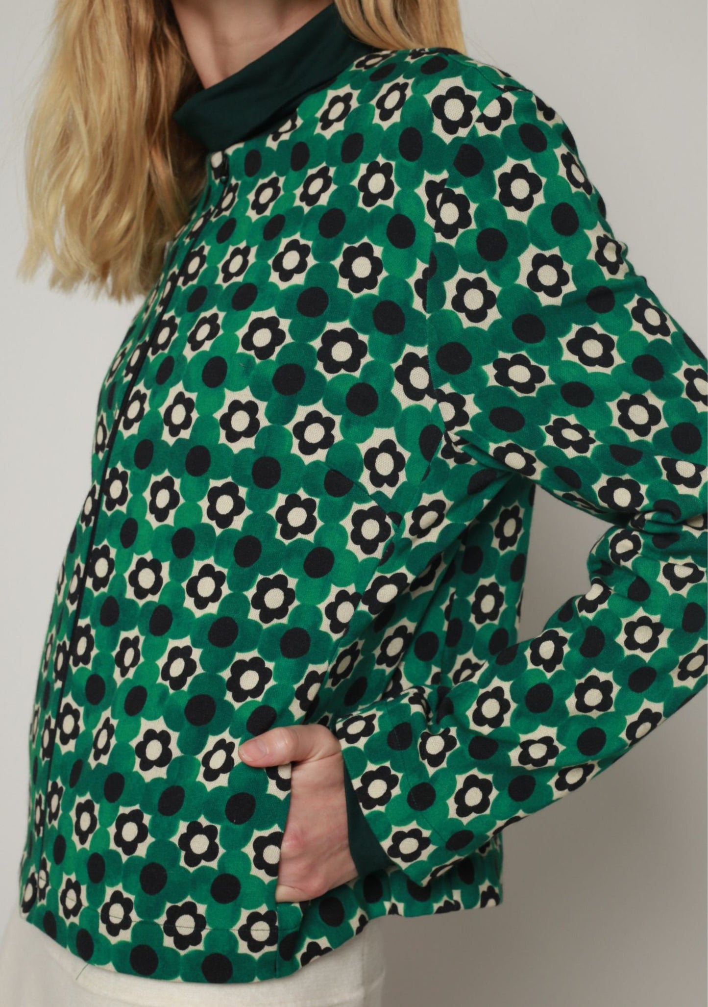 VESTE VAGON TWIG VERT