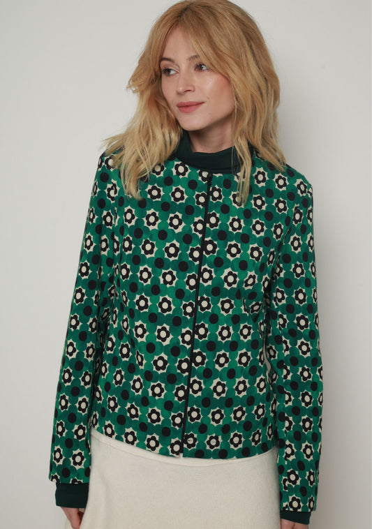 VESTE VAGON TWIG VERT