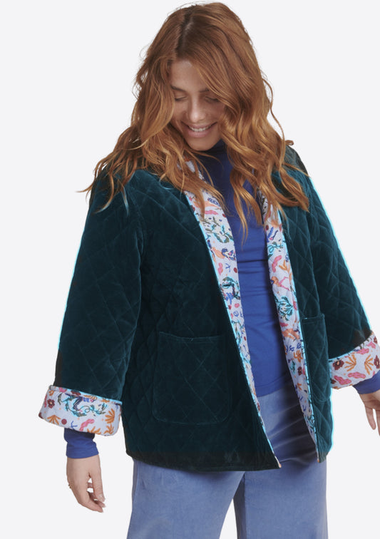 VESTE VALERIE DOUCEUR VERT