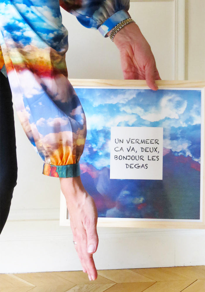 AFFICHE DEGAS AU MOTIF CIEL LOINTAIN