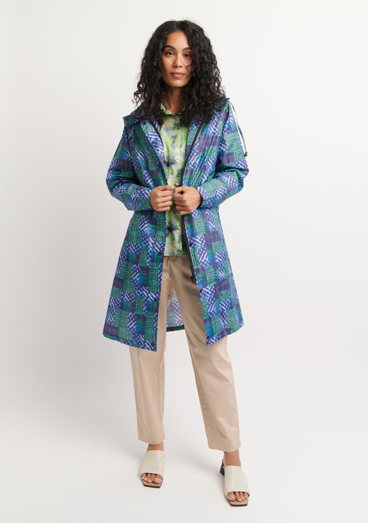 IMPERMEABLE IMPER BATIK BLEU