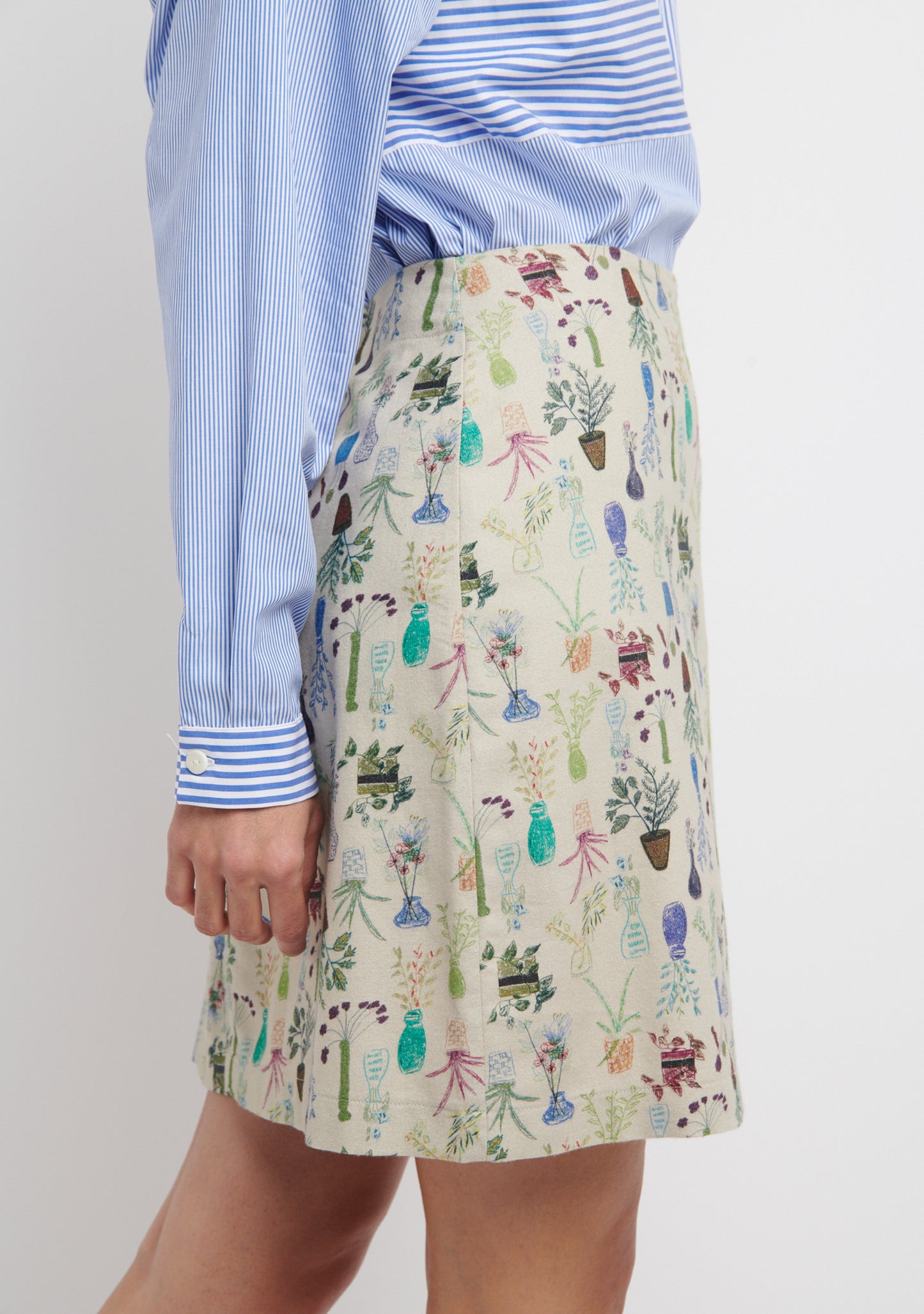 JUPE JESFU TOUS BEIGE