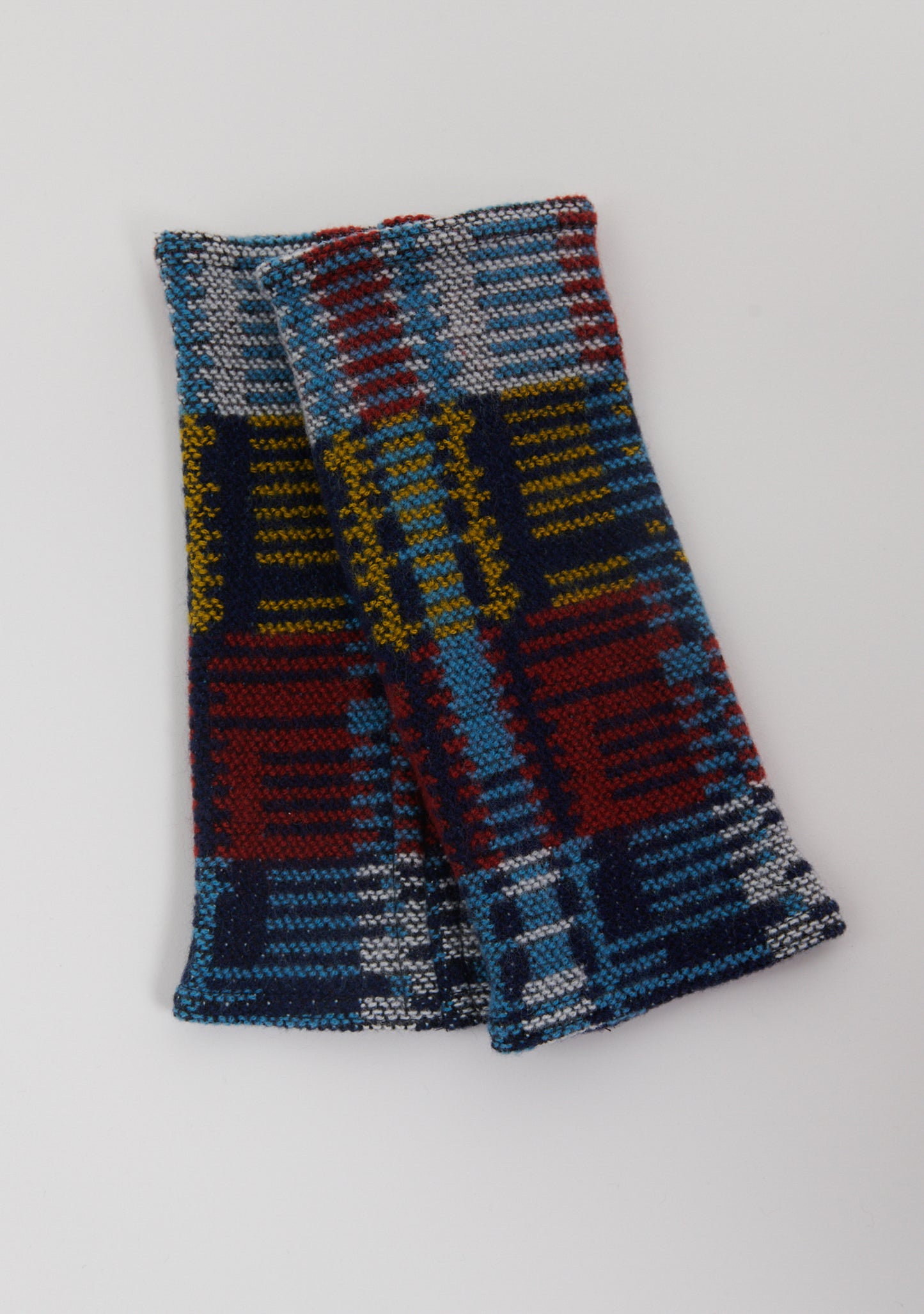 MITAINES LIGNES BLEU