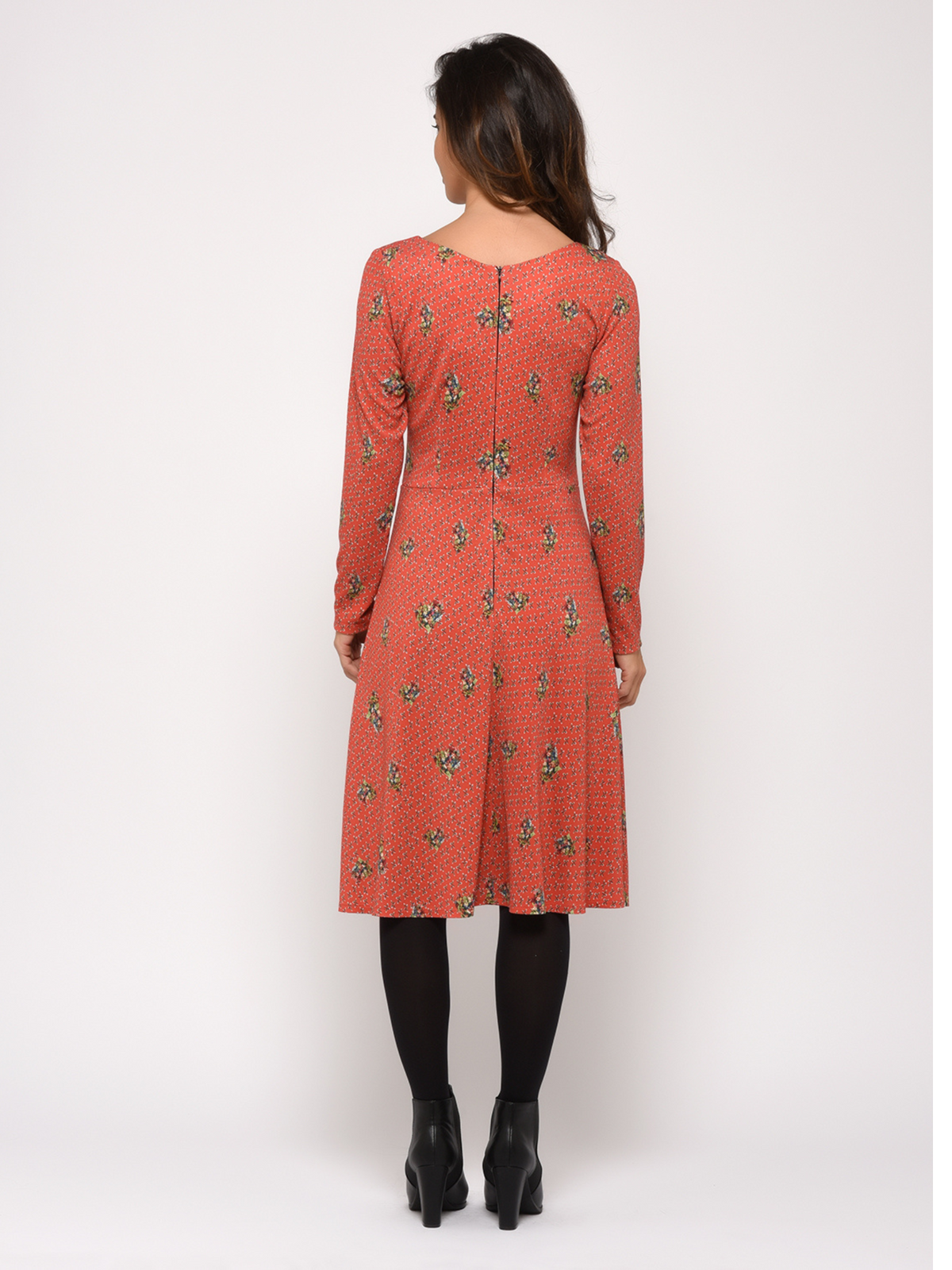 ROBE RELOC COEURFLEUR ORANGE