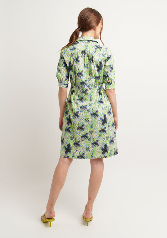 ROBE RIDIL DOTS VERT
