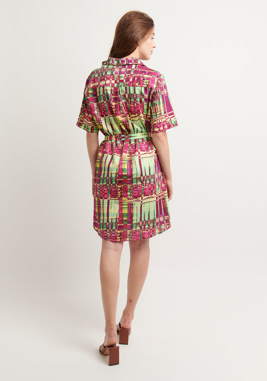 ROBE ROLAN FLUO MULTICOLORE
