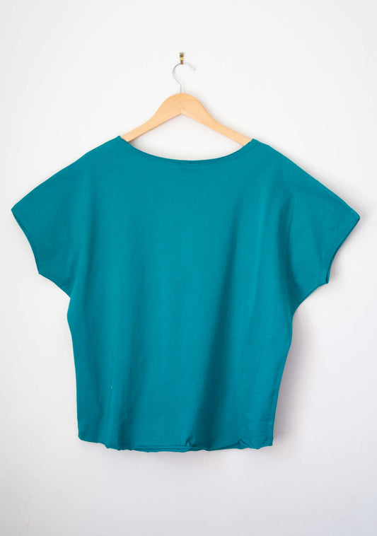 TEE SHIRTS TROPI UNI PETROLE