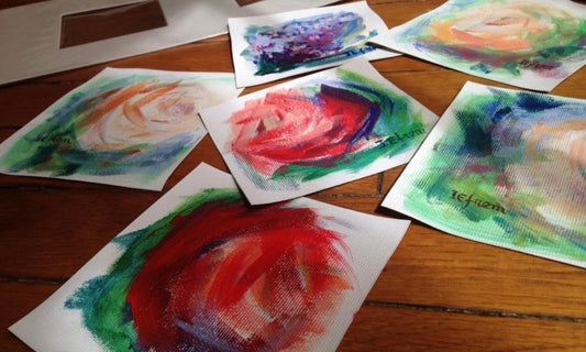 Atelier artistique avec l'artiste peintre Ira Efremova