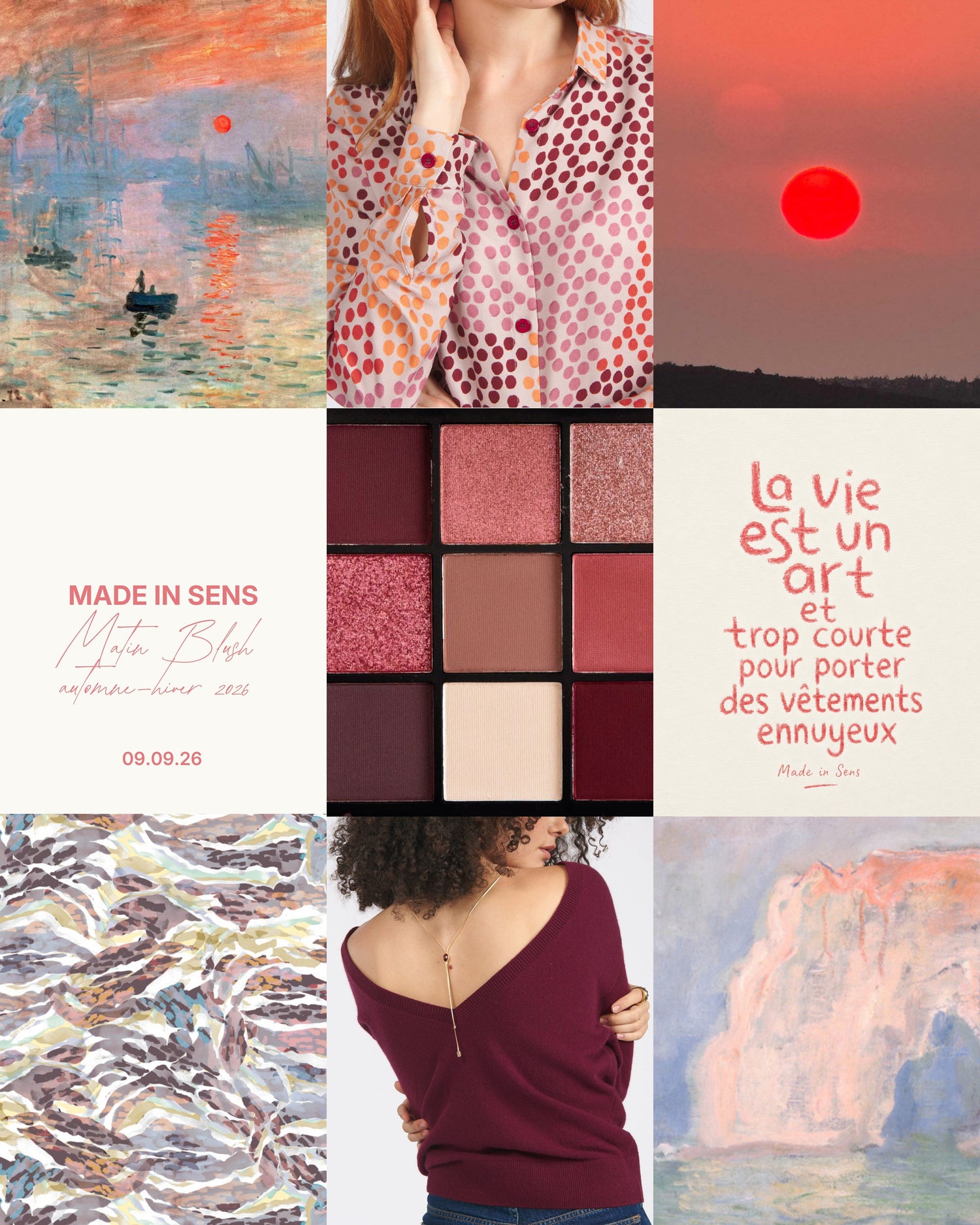 Matin Blush – Les couleurs d’un soleil levant