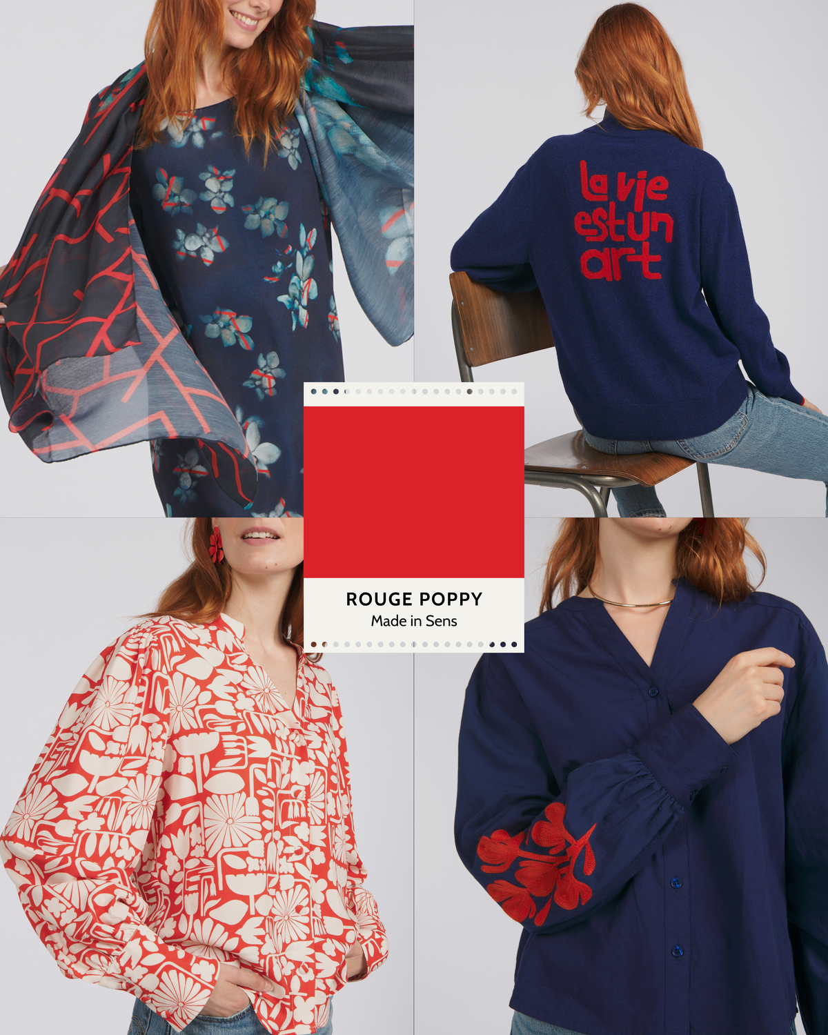 MATIN OCRE - Le reveil du Rouge Poppy