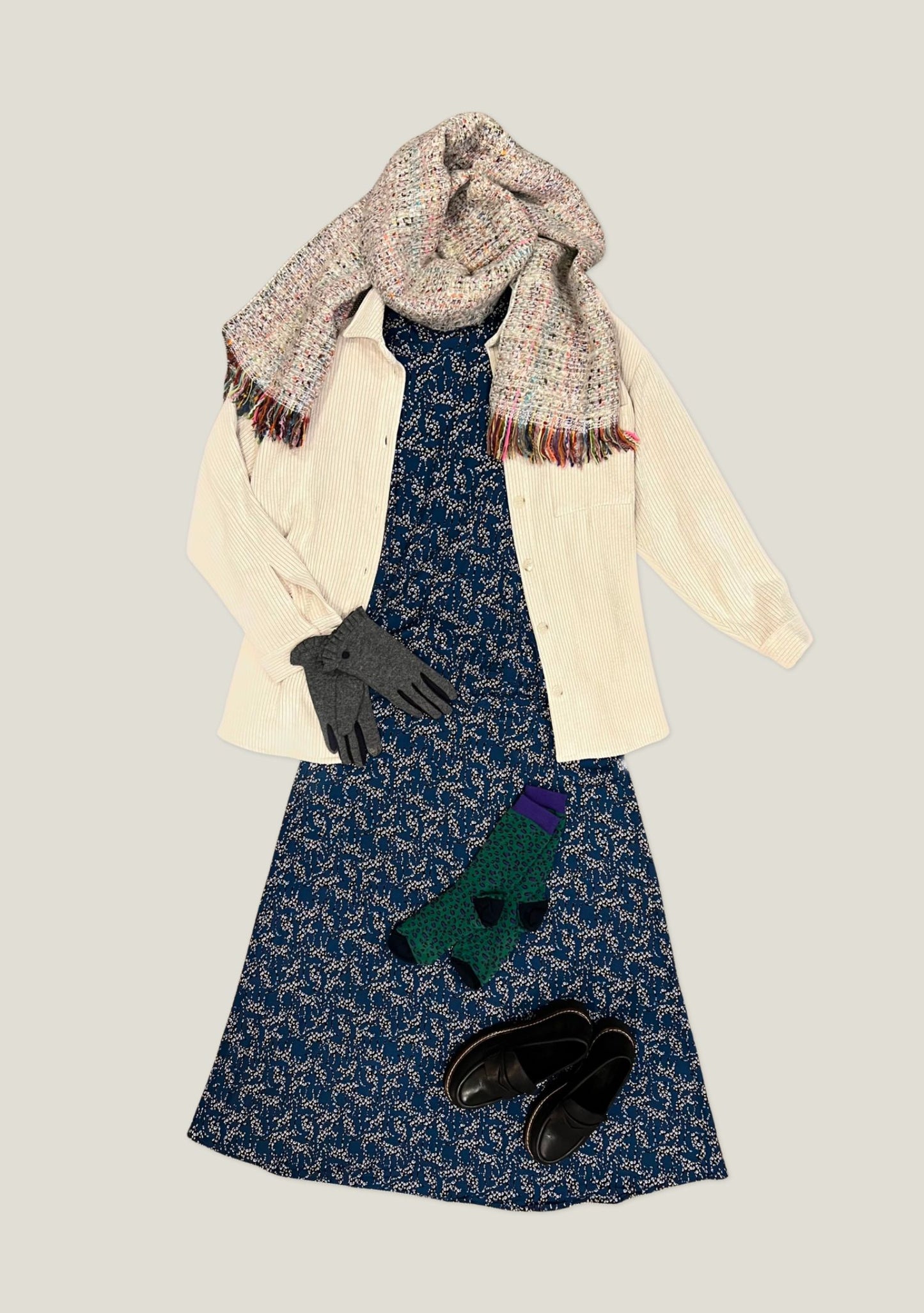 JUPE JINGER LEO BLEU