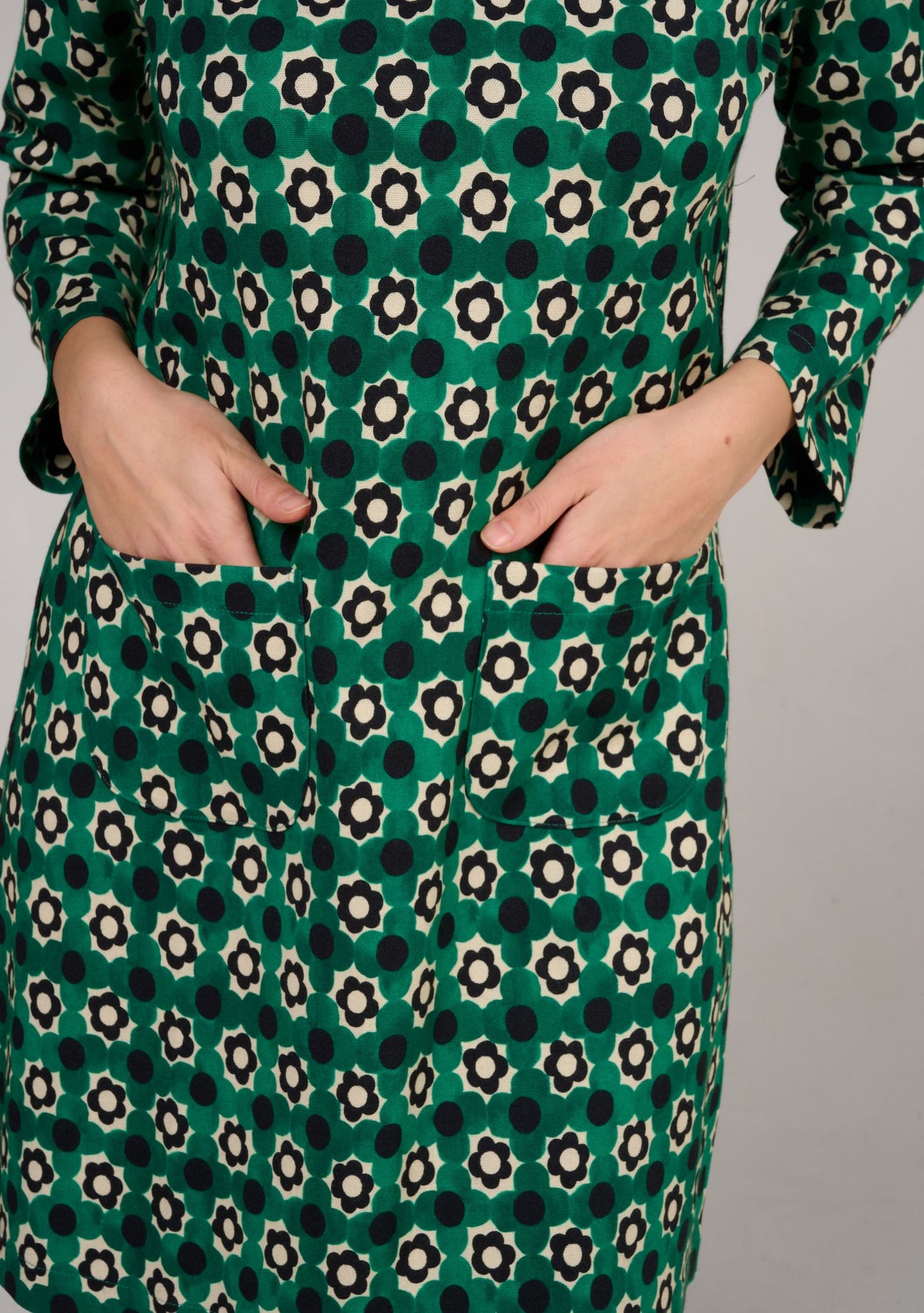 ROBE ROUGI TWIG VERT