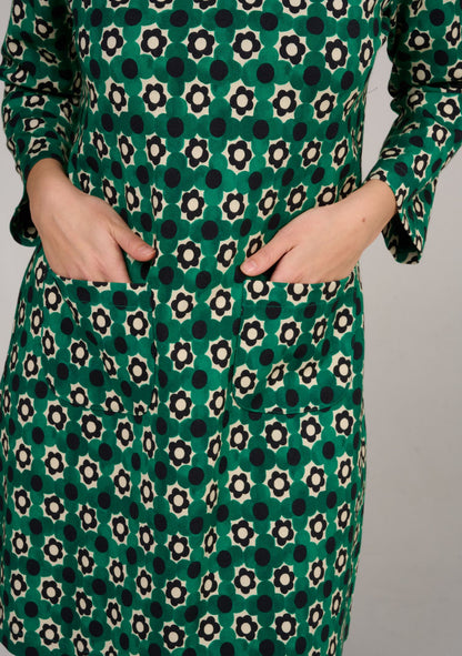 ROBE ROUGI TWIG VERT