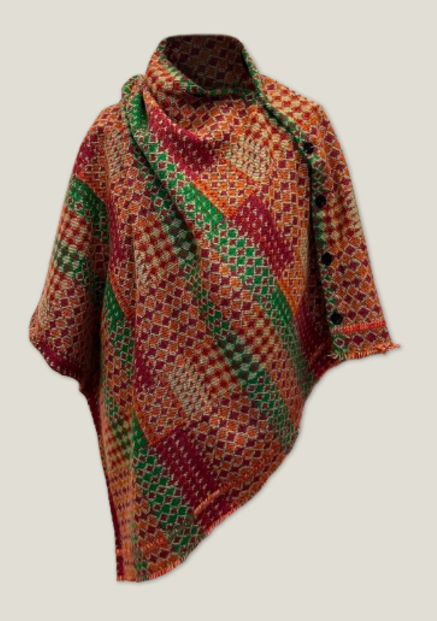 PONCHO FAIENCE ORANGE