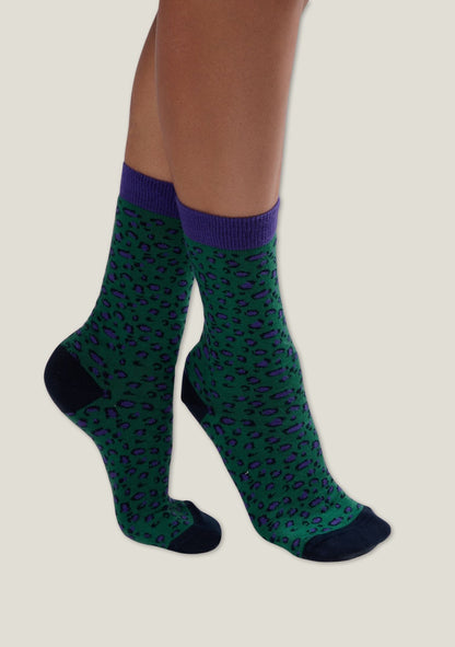 CHAUSSETTES CHOCE LEO VERT
