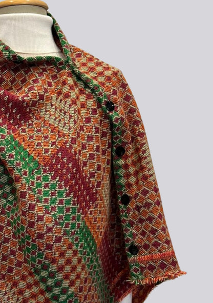 PONCHO FAIENCE ORANGE