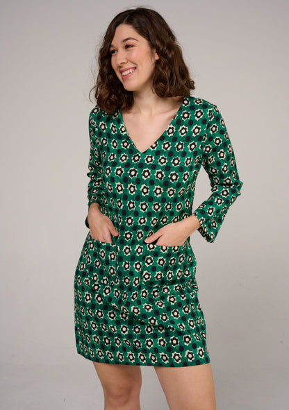 ROBE ROUGI TWIG VERT