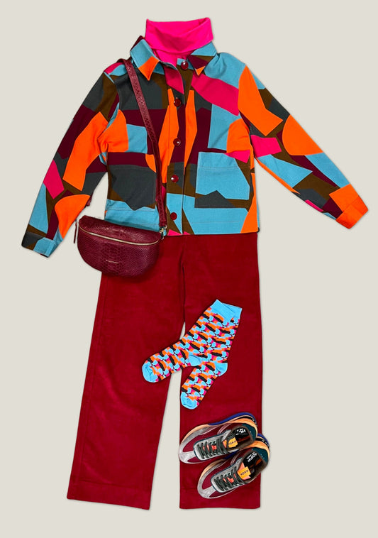 VESTE VINYL BATTLE ORANGE