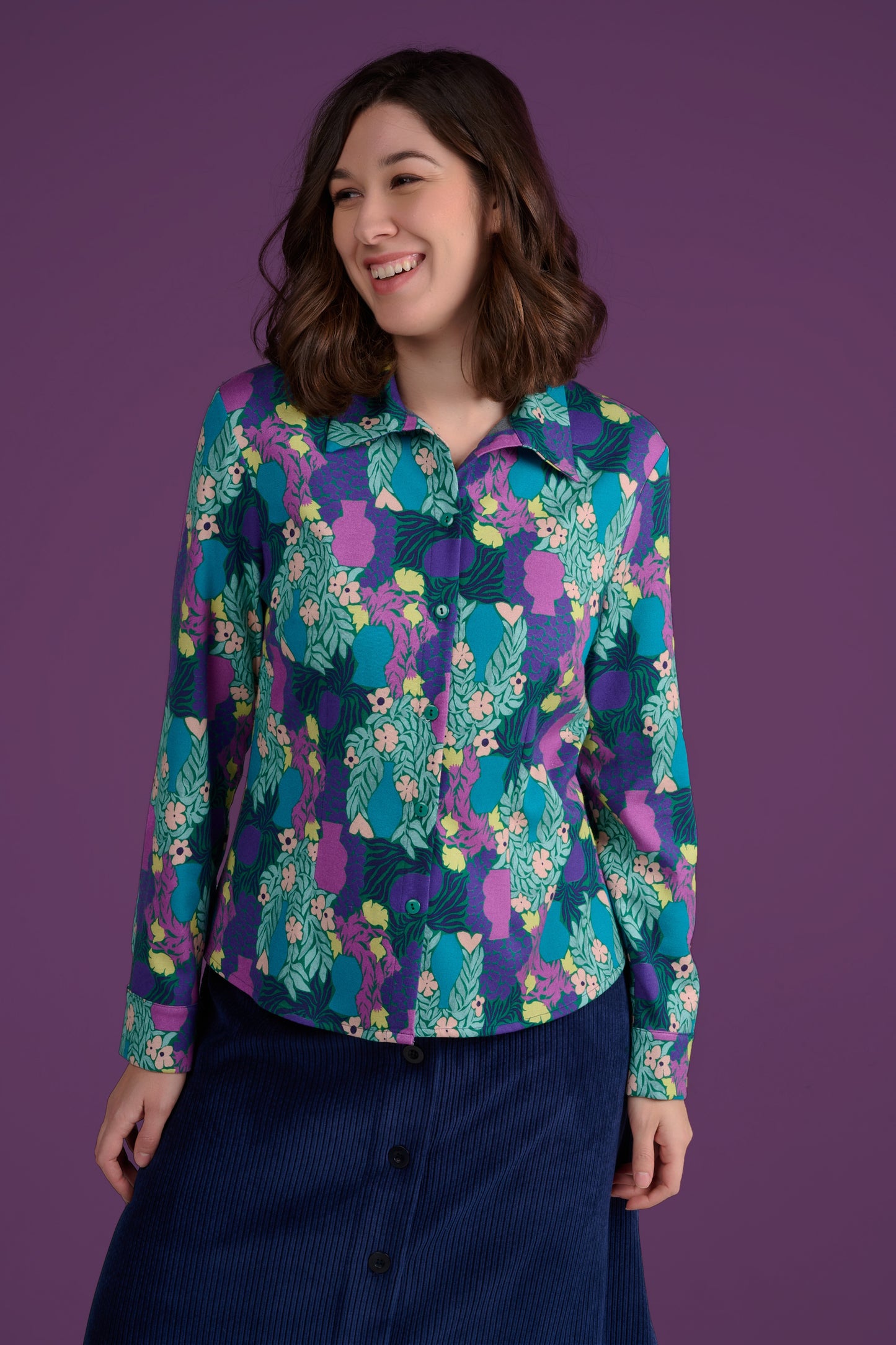 CHEMISIER CACIA MATISSE VIOLET