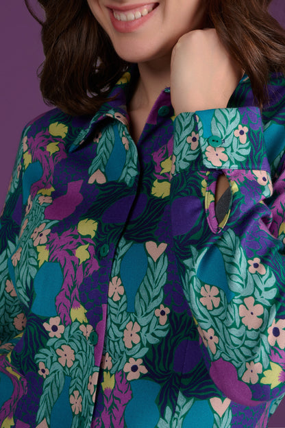 CHEMISIER CACIA MATISSE VIOLET