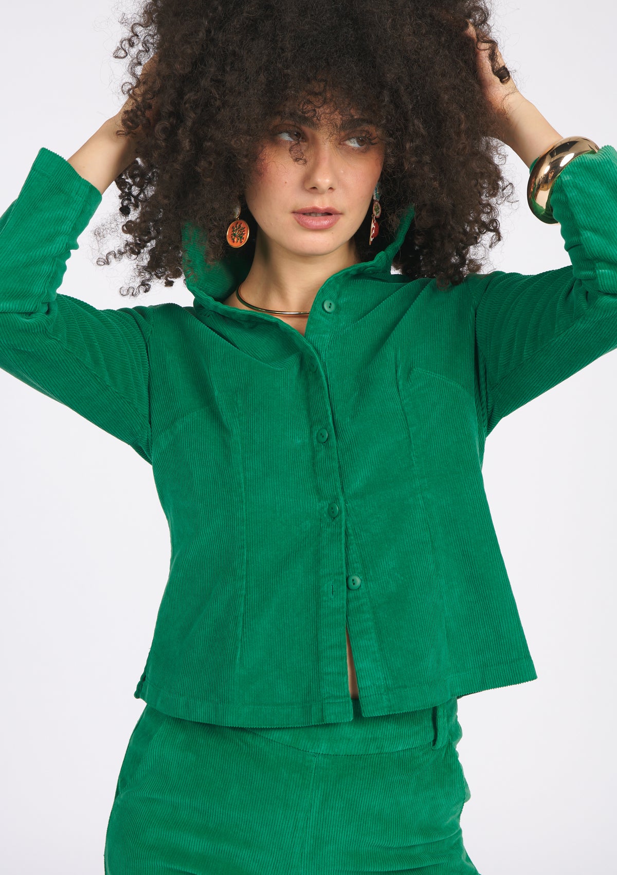 SURCHEMISE CACIOPE UNI VERT