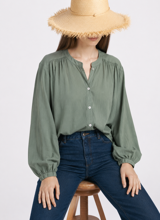 BLOUSE CELIA UNI KAKI