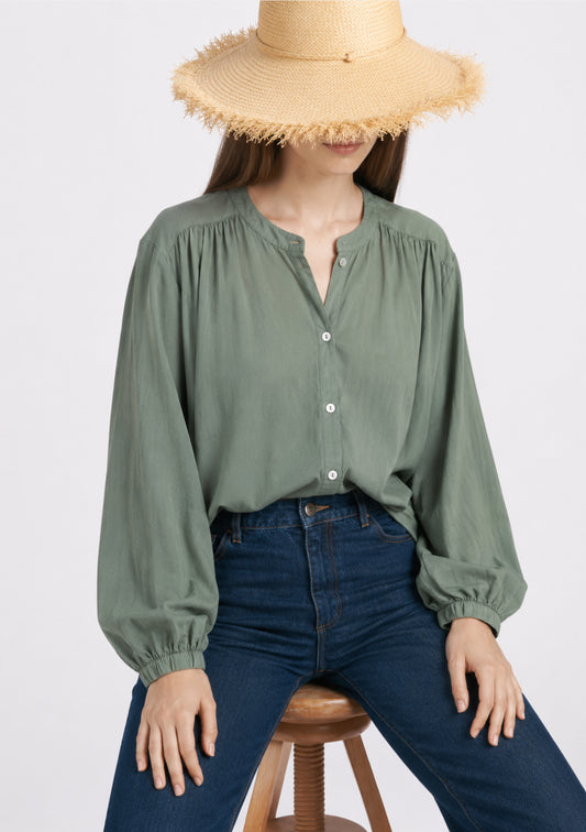 BLOUSE CELIA UNI KAKI