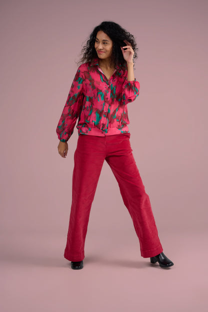 CHEMISIER CEMBO ERABLES ROSE