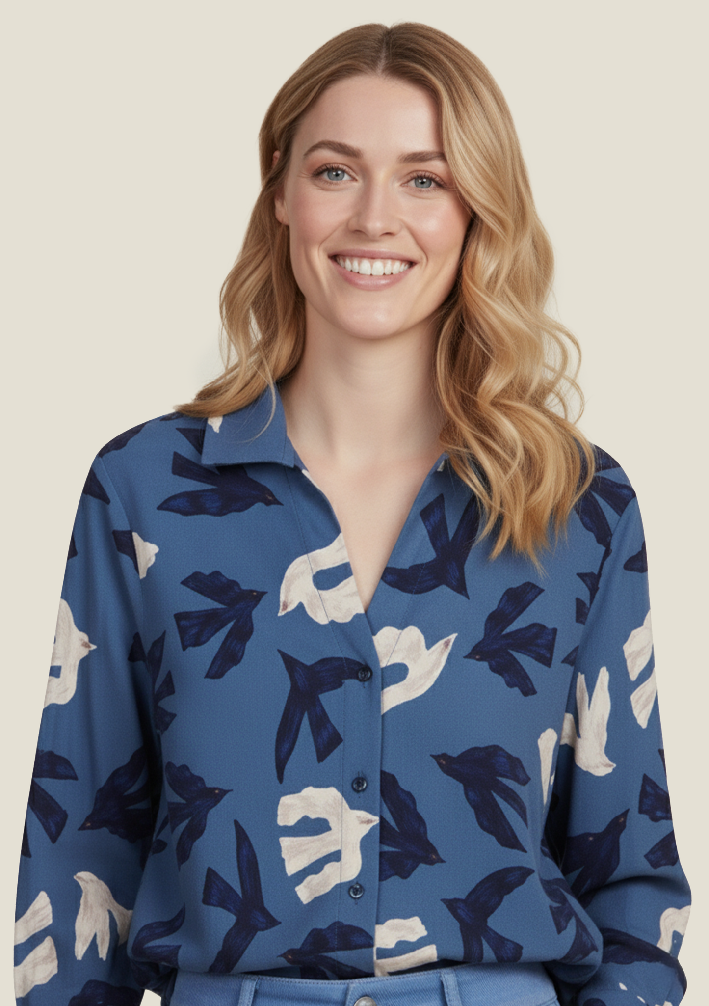 CHEMISE CENTIANE ENVOL BLEU