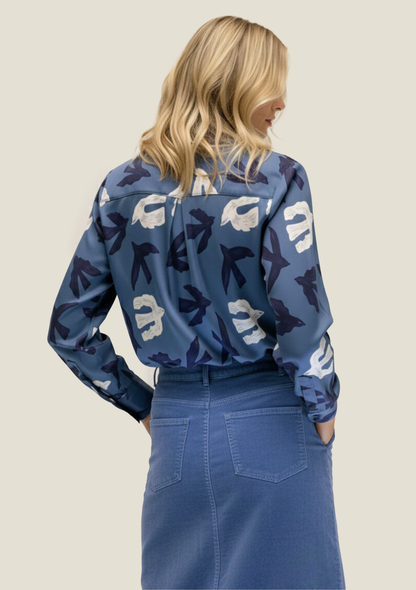 CHEMISE CENTIANE ENVOL BLEU