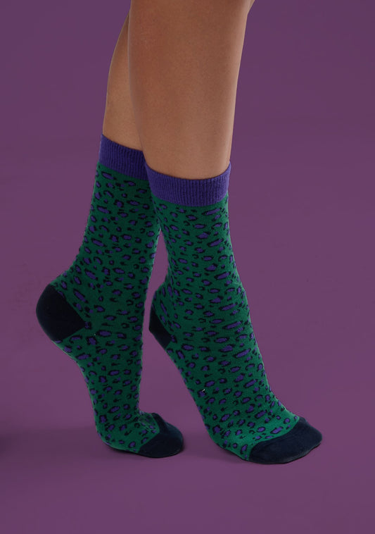 CHAUSSETTES CHOCE LEO VERT