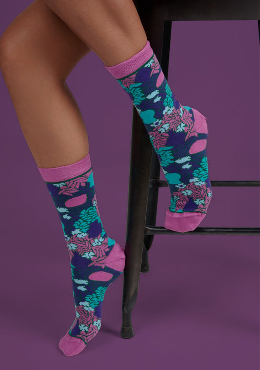 CHAUSSETTES CHOCE MATISSE VIOLET