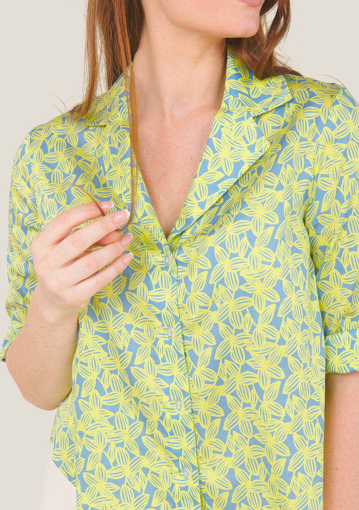 CHEMISE CHERON BANANIER JAUNE