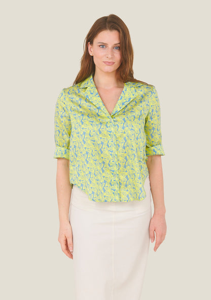 CHEMISE CHERON BANANIER JAUNE