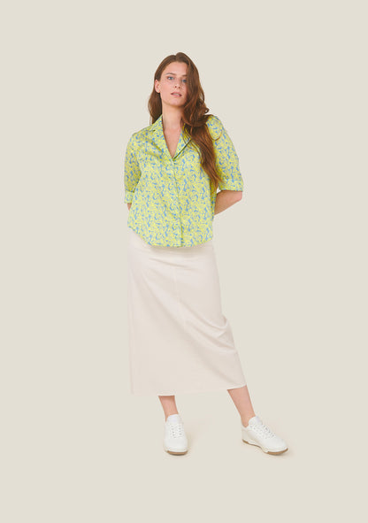 CHEMISE CHERON BANANIER JAUNE